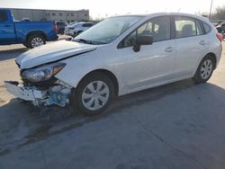 Salvage cars for sale at Wilmer, TX auction: 2016 Subaru Impreza