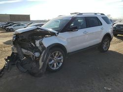 Salvage cars for sale at Kansas City, KS auction: 2014 Ford Explorer XLT