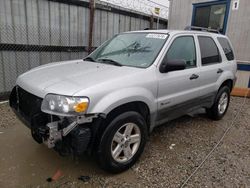 Salvage cars for sale from Copart Los Angeles, CA: 2007 Ford Escape HEV