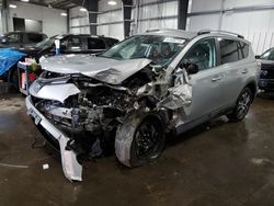 Salvage cars for sale at Ham Lake, MN auction: 2018 Toyota Rav4 LE