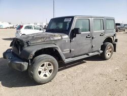 Jeep Wrangler salvage cars for sale: 2014 Jeep Wrangler Unlimited Sport