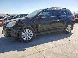 Chevrolet Equinox lt salvage cars for sale: 2011 Chevrolet Equinox LT