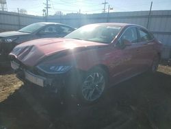 Salvage cars for sale at Chicago Heights, IL auction: 2020 Hyundai Sonata SEL