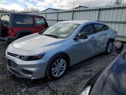 Salvage cars for sale from Copart Albany, NY: 2018 Chevrolet Malibu LT