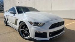 Salvage cars for sale at Houston, TX auction: 2015 Ford Mustang GT Roush