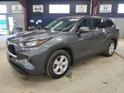 Salvage cars for sale from Copart East Granby, CT: 2020 Toyota Highlander Hybrid LE