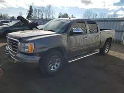 Salvage cars for sale from Copart Ontario Auction, ON: 2012 GMC Sierra K1500 SL
