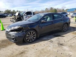 Salvage cars for sale at Florence, MS auction: 2015 Acura TLX Advance