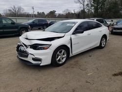 Chevrolet Malibu salvage cars for sale: 2017 Chevrolet Malibu LS