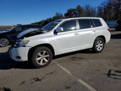 Salvage cars for sale at Brookhaven, NY auction: 2010 Toyota Highlander