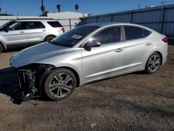 Salvage cars for sale from Copart Mercedes, TX: 2018 Hyundai Elantra SEL