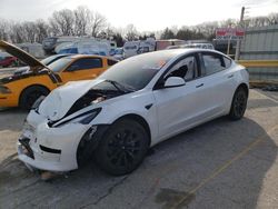 Salvage cars for sale from Copart Rogersville, MO: 2021 Tesla Model 3