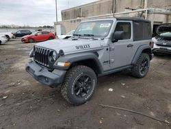 Jeep Wrangler Sport salvage cars for sale: 2020 Jeep Wrangler Sport