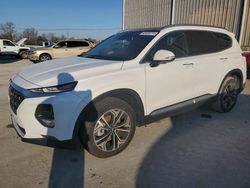 Hyundai Santa FE salvage cars for sale: 2020 Hyundai Santa FE SEL