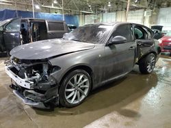 Salvage cars for sale at Woodhaven, MI auction: 2022 Alfa Romeo Giulia Super