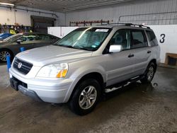 Salvage cars for sale from Copart Candia, NH: 2005 Honda Pilot EXL