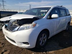 Vehiculos salvage en venta de Copart Elgin, IL: 2013 Toyota Sienna LE