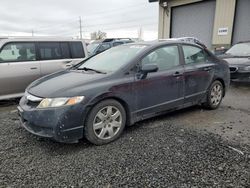 Salvage cars for sale from Copart Eugene, OR: 2009 Honda Civic LX