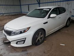 Salvage cars for sale at Colorado Springs, CO auction: 2014 KIA Optima LX