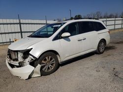 Salvage cars for sale at Lumberton, NC auction: 2014 Honda Odyssey EXL