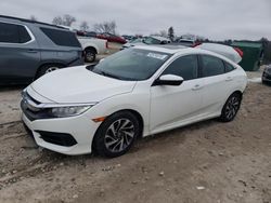 Honda salvage cars for sale: 2017 Honda Civic EX