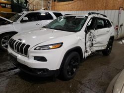 Salvage SUVs for sale at auction: 2015 Jeep Cherokee Latitude