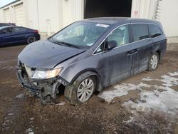 Salvage cars for sale at Rocky View County, AB auction: 2016 Honda Odyssey SE