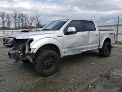 Buy Salvage Trucks For Sale now at auction: 2015 Ford F150 Supercrew