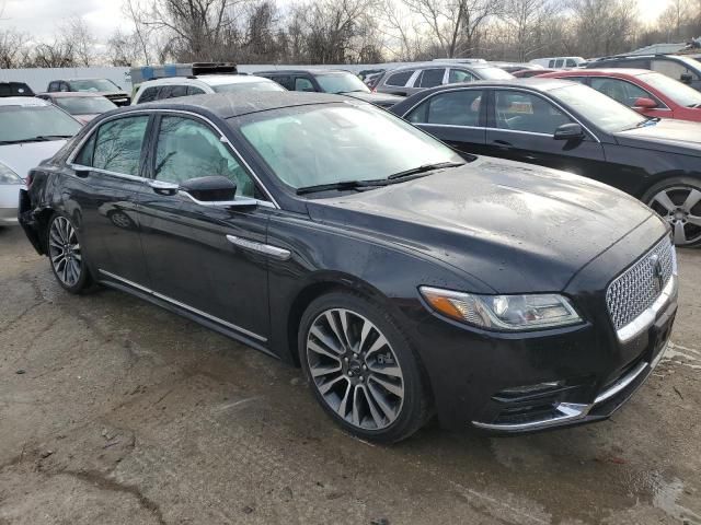 2019 Lincoln Continental Select