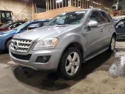 Mercedes-Benz salvage cars for sale: 2010 Mercedes-Benz ML 350 4matic