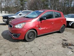 Salvage cars for sale from Copart Austell, GA: 2017 Mitsubishi Mirage ES