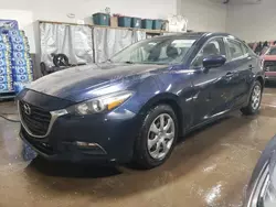 Salvage cars for sale at Elgin, IL auction: 2017 Mazda 3 Sport