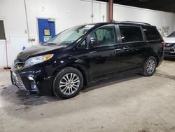 Toyota Sienna XLE salvage cars for sale: 2020 Toyota Sienna XLE