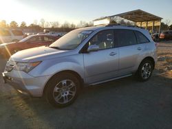 Acura salvage cars for sale: 2007 Acura MDX