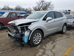 Salvage cars for sale from Copart Wichita, KS: 2019 Buick Envision Essence