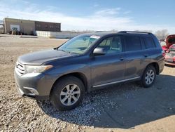 Toyota Highlander Base salvage cars for sale: 2013 Toyota Highlander Base