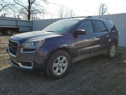 Salvage cars for sale at Lansing, MI auction: 2013 GMC Acadia SLE