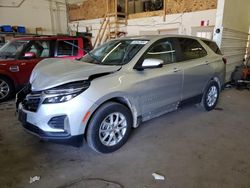 Chevrolet Equinox LT salvage cars for sale: 2022 Chevrolet Equinox LT