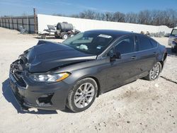 Salvage cars for sale at New Braunfels, TX auction: 2020 Ford Fusion SE