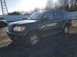 Salvage cars for sale from Copart Windsor, NJ: 2002 Toyota Sequoia Limited