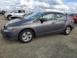 Honda salvage cars for sale: 2015 Honda Civic LX