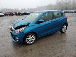 Salvage cars for sale from Copart Ellwood City, PA: 2021 Chevrolet Spark 1LT
