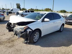 Vehiculos salvage en venta de Copart Miami, FL: 2014 Toyota Corolla L