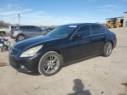 Salvage cars for sale from Copart Oklahoma City, OK: 2013 Infiniti G37 Base