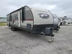Salvage trucks for sale at Houston, TX auction: 2018 Forest River 5th Wheel