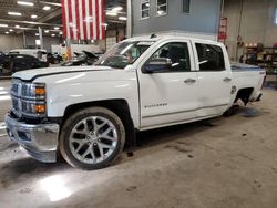 Salvage cars for sale from Copart Blaine, MN: 2014 Chevrolet Silverado K1500 LTZ