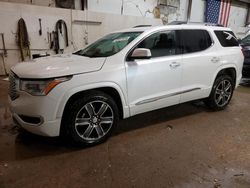 Salvage cars for sale at auction: 2017 GMC Acadia Denali