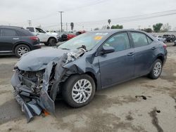 Salvage cars for sale from Copart Colton, CA: 2017 Toyota Corolla L