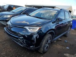 Salvage cars for sale at Brighton, CO auction: 2017 Toyota Rav4 XLE