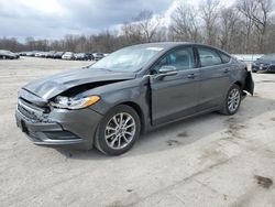 Salvage cars for sale from Copart Ellwood City, PA: 2017 Ford Fusion SE